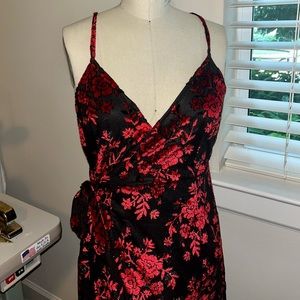 Gorgeous Floral Wrap Dress